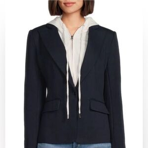 Central Park West Dickie Blazer, navy size XS.